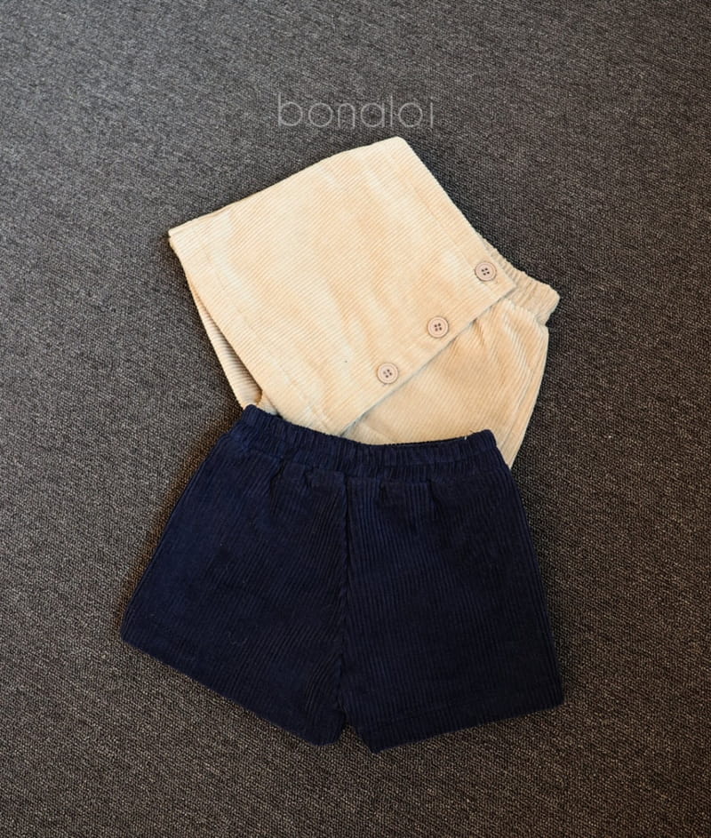 BONALOI - Korean Children Fashion - #Kfashion4kids - Rib Span Fleeece Wrap Skirt Pants - 12