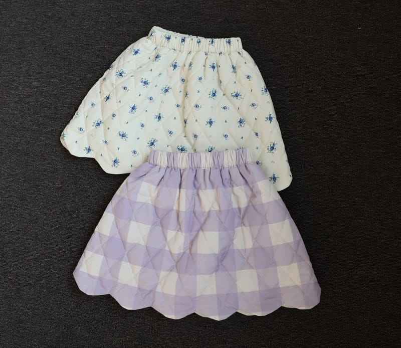 BONALOI - Korean Children Fashion - #Kfashion4kids - Wave Padding Skirt - 11