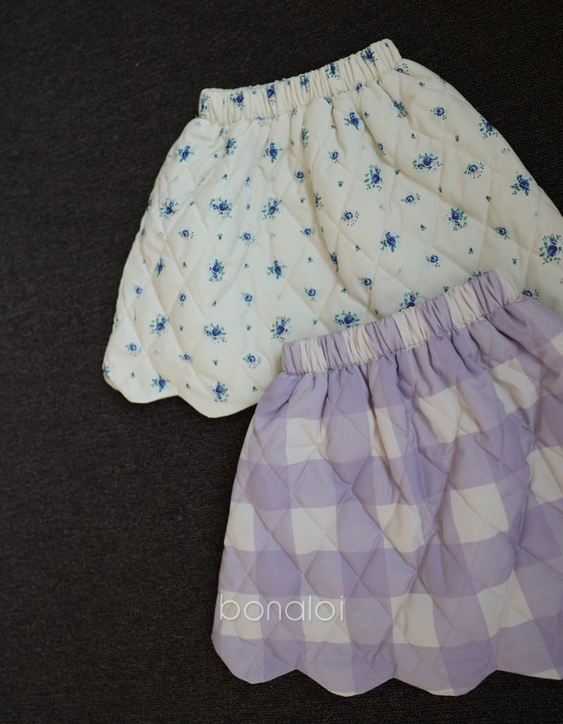 BONALOI - Korean Children Fashion - #Kfashion4kids - Wave Padding Skirt - 2