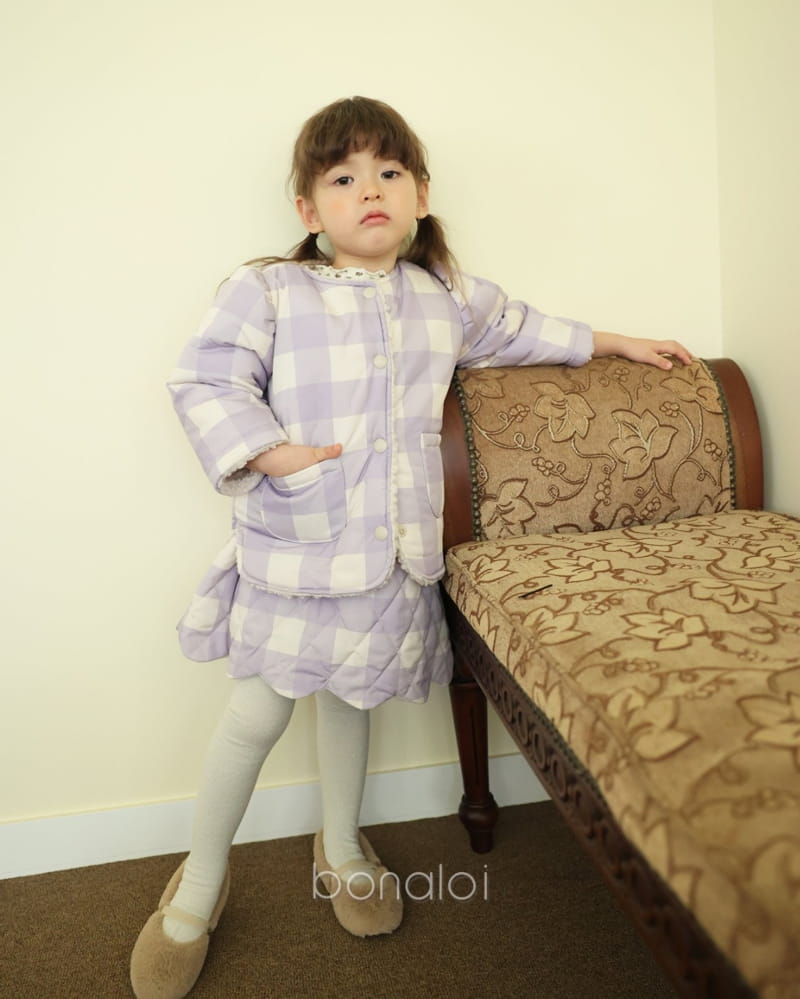 BONALOI - Korean Children Fashion - #Kfashion4kids - Wave Padding Skirt - 9
