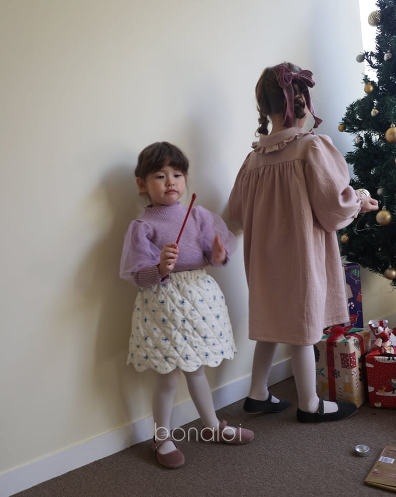 BONALOI - Korean Children Fashion - #Kfashion4kids - Lumi Are Cotton One-piece - 11