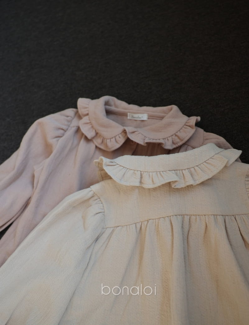 BONALOI - Korean Children Fashion - #Kfashion4kids - Lumi Are Cotton One-piece - 3