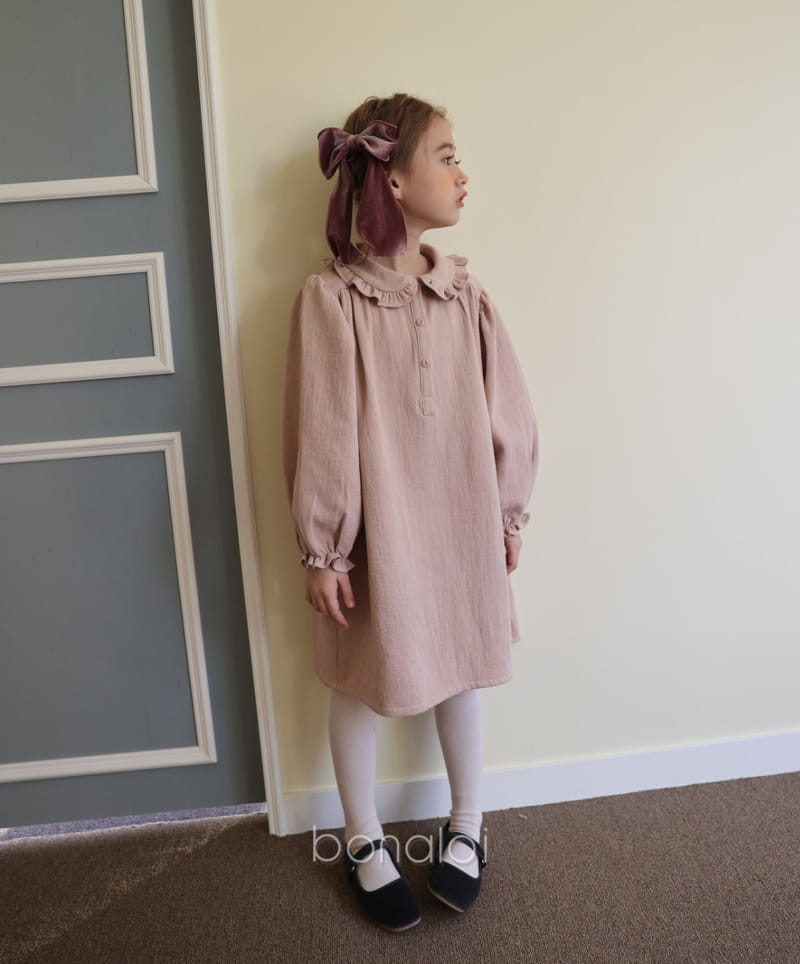 BONALOI - Korean Children Fashion - #Kfashion4kids - Lumi Are Cotton One-piece - 9