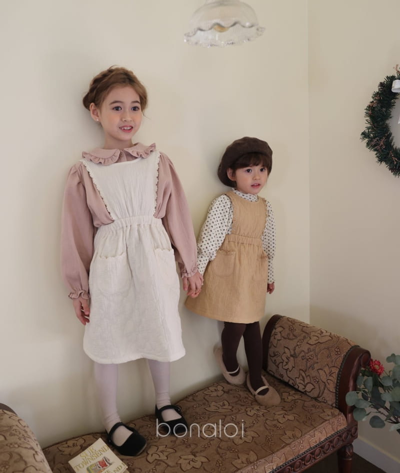 BONALOI - Korean Children Fashion - #Kfashion4kids - Cloud Jumper Skirt - 2