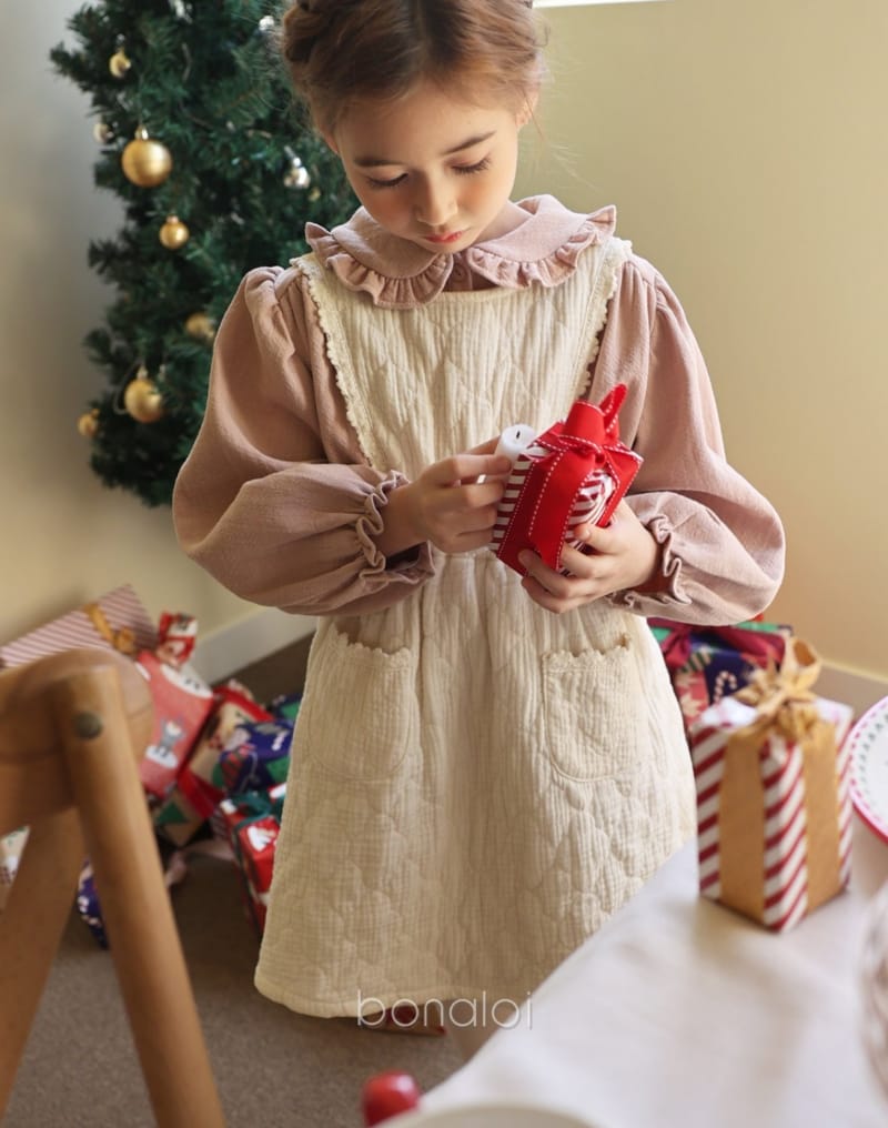 BONALOI - Korean Children Fashion - #Kfashion4kids - Cloud Jumper Skirt - 4