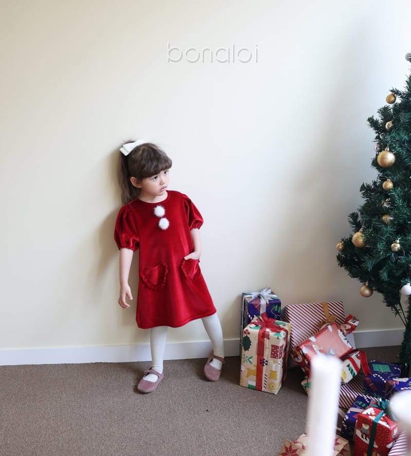 BONALOI - Korean Children Fashion - #Kfashion4kids - Velvet Long Hair Pin - 4