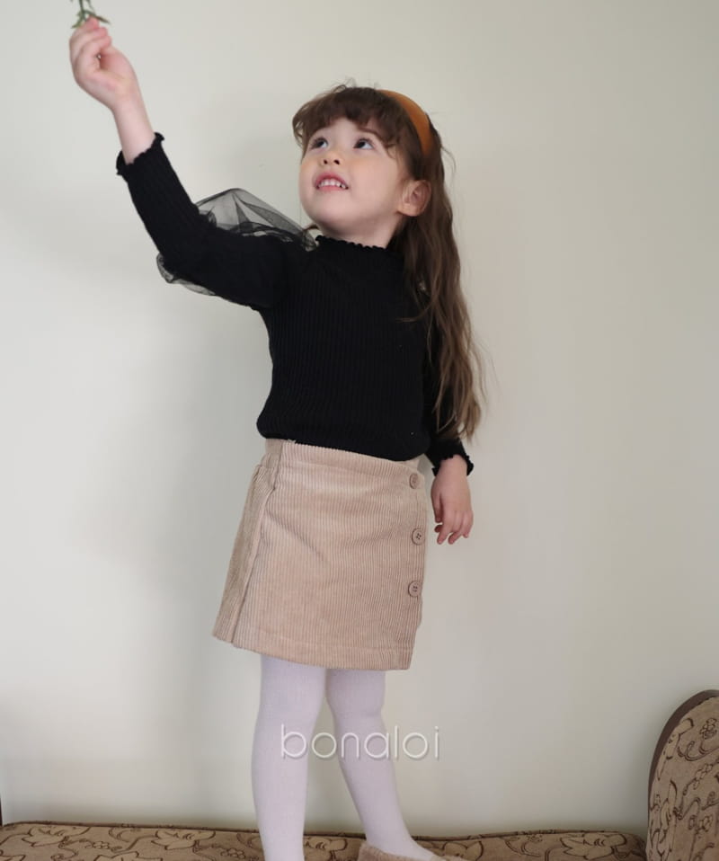 BONALOI - Korean Children Fashion - #Kfashion4kids - New Sleeves Cape Tee - 4