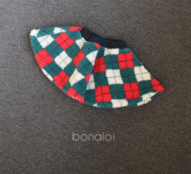 BONALOI - Korean Children Fashion - #Kfashion4kids - Tong Tong Check Skirt - 12