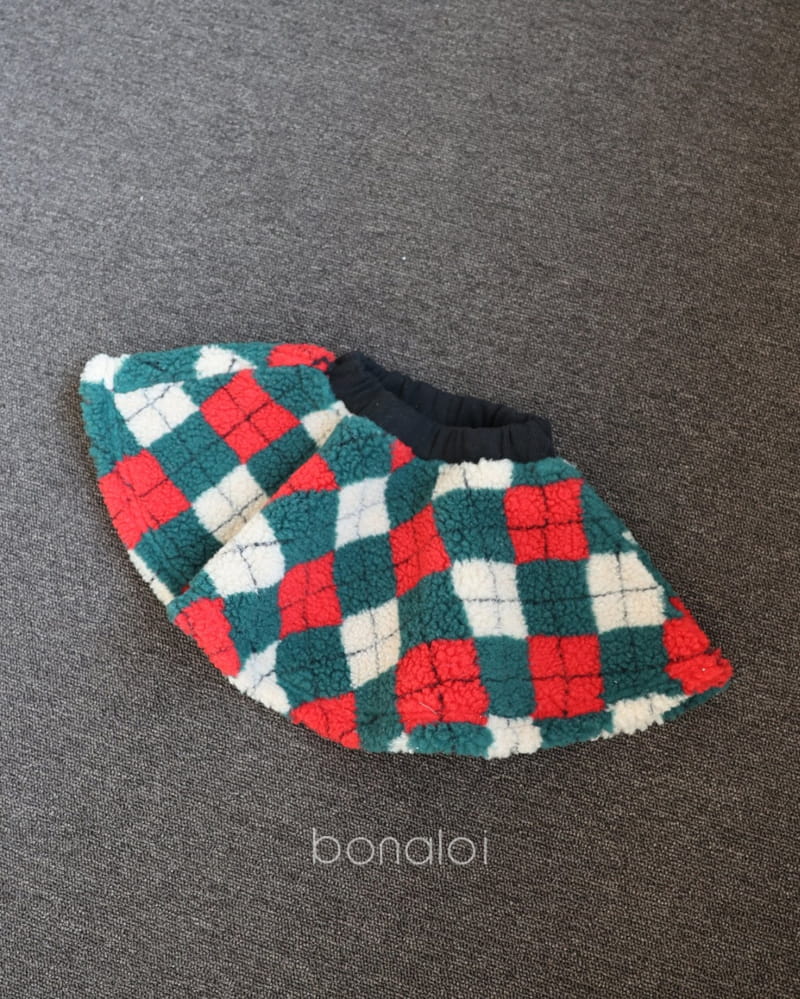 BONALOI - Korean Children Fashion - #Kfashion4kids - Tong Tong Check Skirt - 3