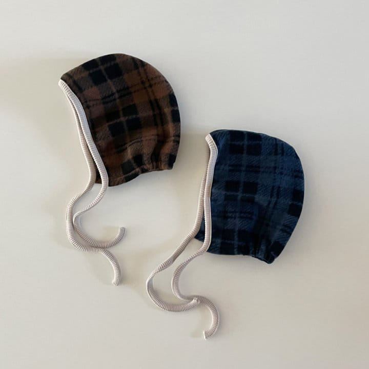 BONITO - Korean Children Fashion - #Kfashion4kids - Color Check Bonnet - 5