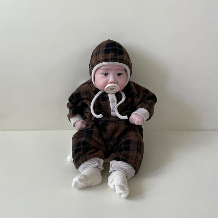 BONITO - Korean Children Fashion - #Kfashion4kids - Color Check Bodysuit - 3