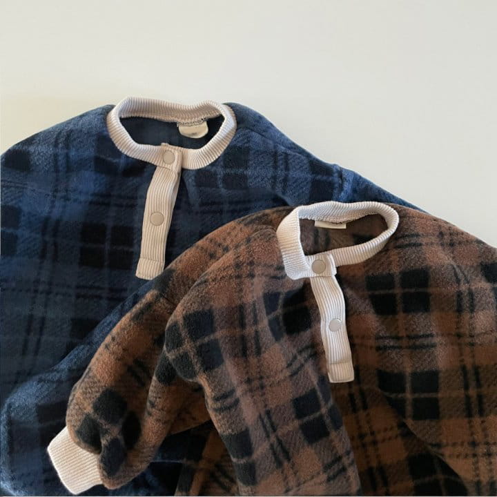 BONITO - Korean Children Fashion - #Kfashion4kids - Color Check Bodysuit - 8
