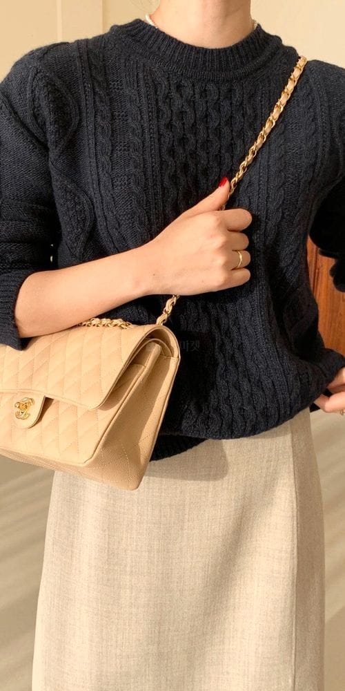 BOWEN - Korean Children Fashion - #Kfashion4kids - Whole Gament Cable Knit - 2