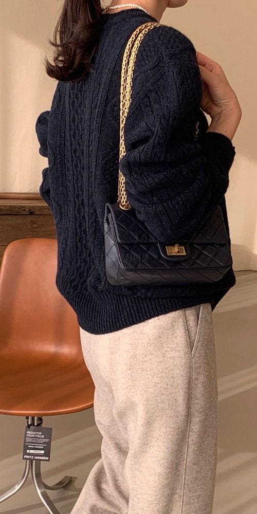BOWEN - Korean Children Fashion - #Kfashion4kids - Whole Gament Cable Knit - 4