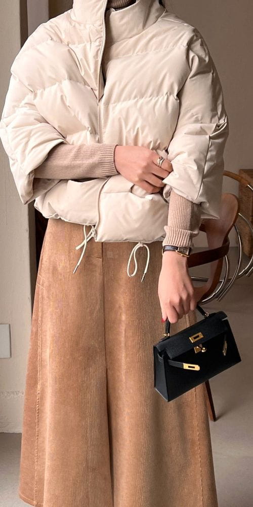 BOWEN - Korean Children Fashion - #Kfashion4kids - Crop Chain Duck Down - 4