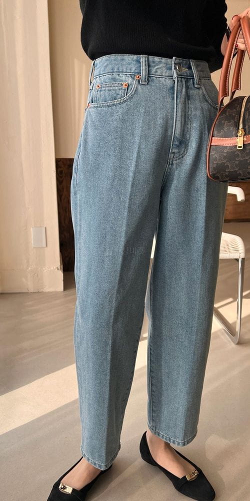 BOWEN - Korean Children Fashion - #Kfashion4kids - Relex Fleece Jeans - 4