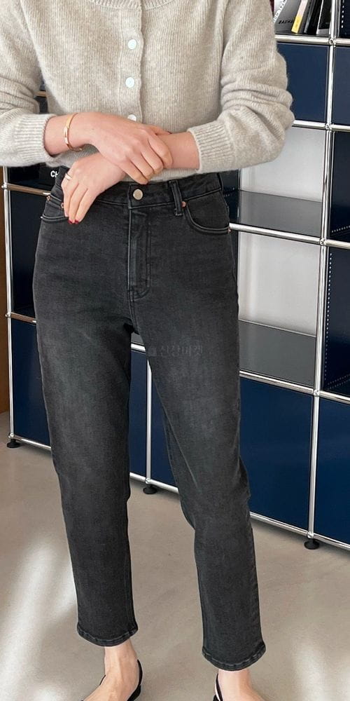 BOWEN - Korean Children Fashion - #Kfashion4kids - Eco Black Jeans - 3