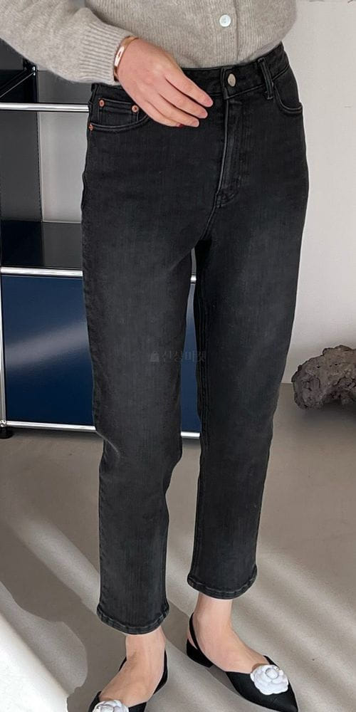 BOWEN - Korean Children Fashion - #Kfashion4kids - Eco Black Jeans - 4