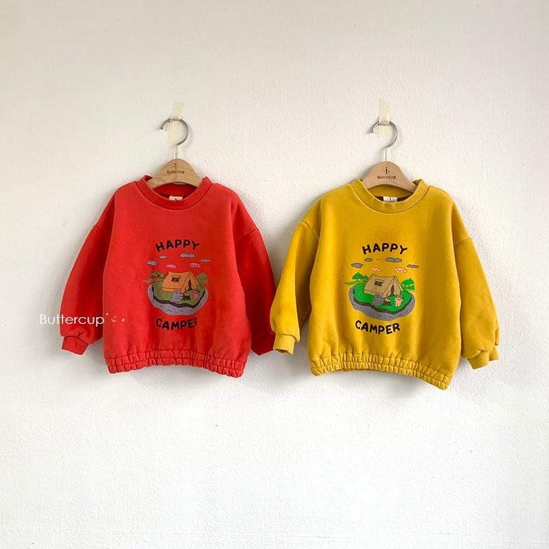 BUTTERCUP - Korean Children Fashion - #Kfashion4kids - Happy Camper Sweatshirt