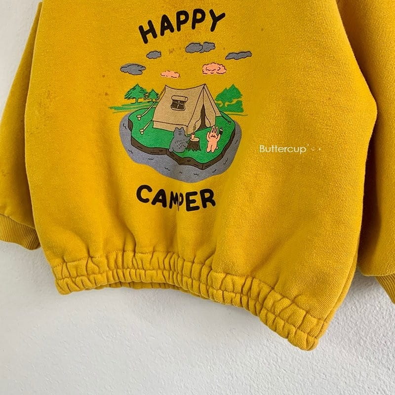 BUTTERCUP - Korean Children Fashion - #Kfashion4kids - Happy Camper Sweatshirt - 5