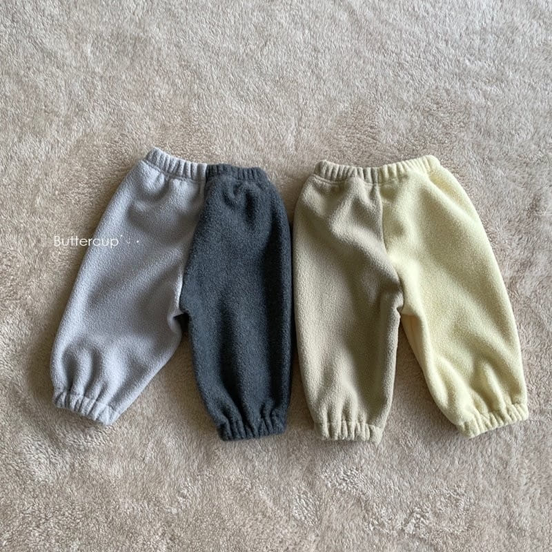 BUTTERCUP - Korean Children Fashion - #Kfashion4kids - Fleece Half Jogger Pants - 4