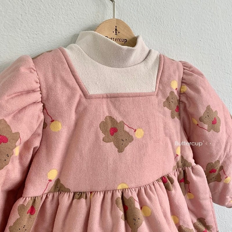 BUTTERCUP - Korean Children Fashion - #Kfashion4kids - Turtleneck One-piece - 2