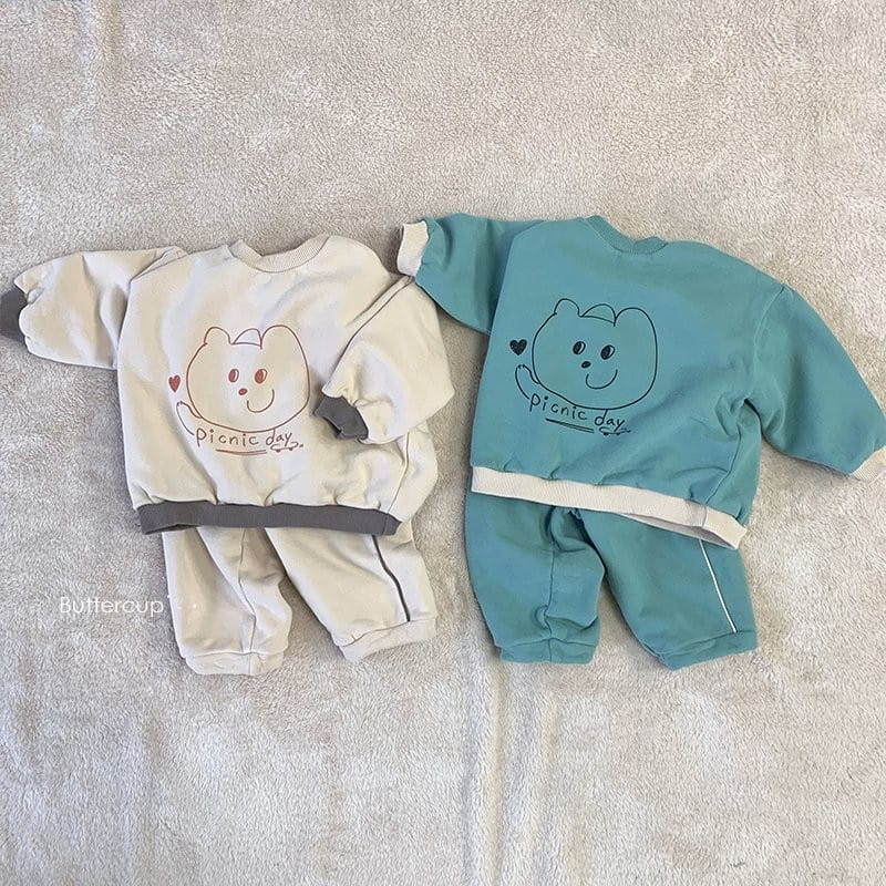 BUTTERCUP - Korean Children Fashion - #Kfashion4kids - Picnic Day Top Bottom Set - 4