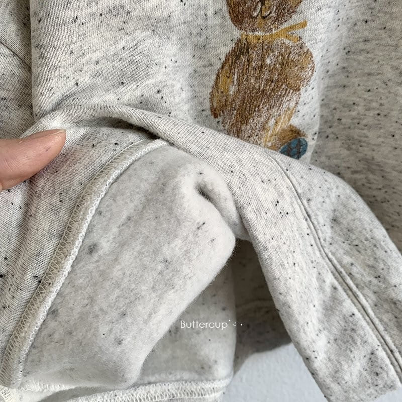 BUTTERCUP - Korean Children Fashion - #Kfashion4kids - Sketch Bear Sweatshirt - 3