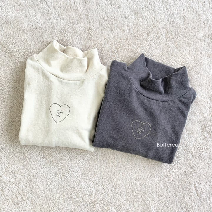 BUTTERCUP - Korean Children Fashion - #Kfashion4kids - Peach Hug Turtleneck Tee - 6