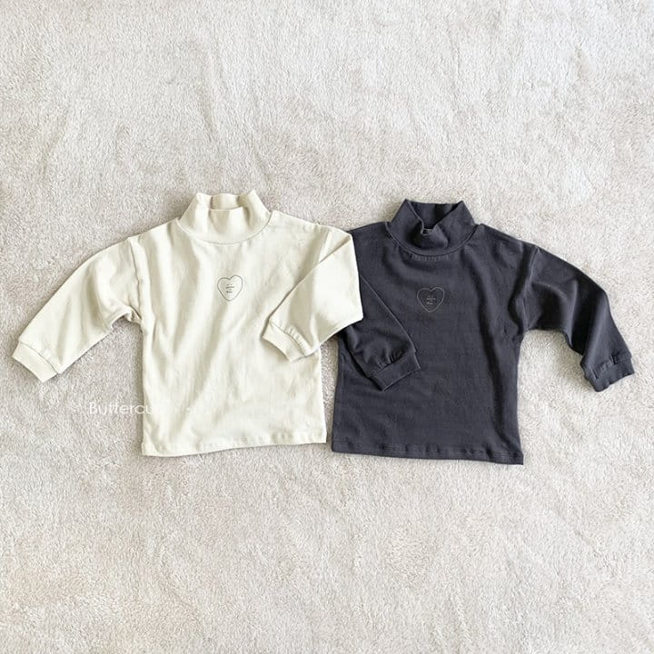 BUTTERCUP - Korean Children Fashion - #Kfashion4kids - Peach Hug Turtleneck Tee - 7