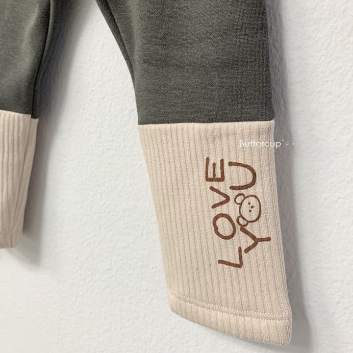 BUTTERCUP - Korean Children Fashion - #Kfashion4kids - Love You Leggings