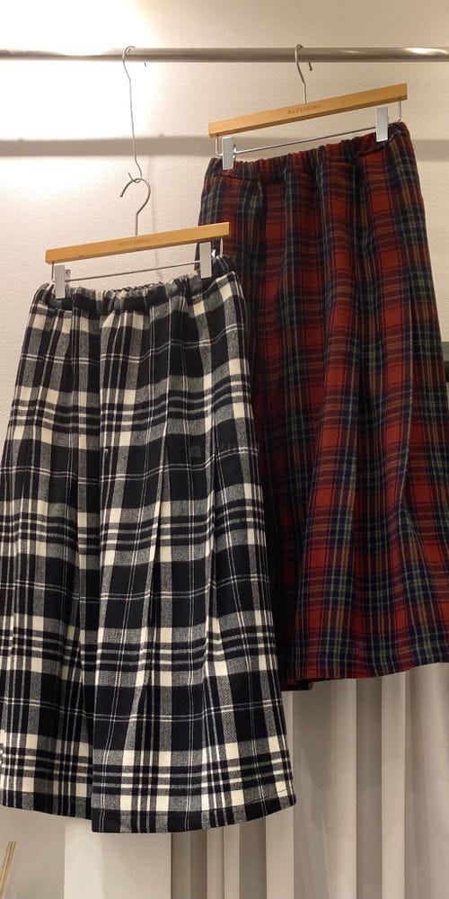 BUTTERING - Korean Children Fashion - #Kfashion4kids - Winter Check Skirt - 5