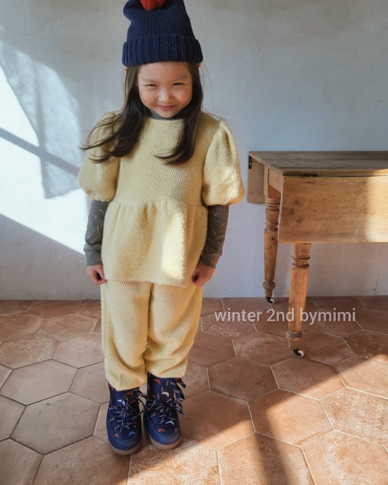 BYMIMI - Korean Children Fashion - #Kfashion4kids - Sharon Top Bottom Set - 2