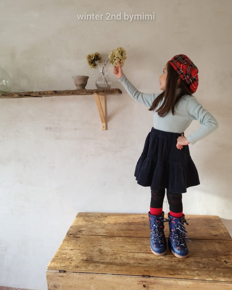 BYMIMI - Korean Children Fashion - #Kfashion4kids - Mas Rib Skirt