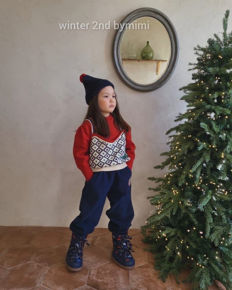 BYMIMI - Korean Children Fashion - #Kfashion4kids - Claus Knit Tee Set
