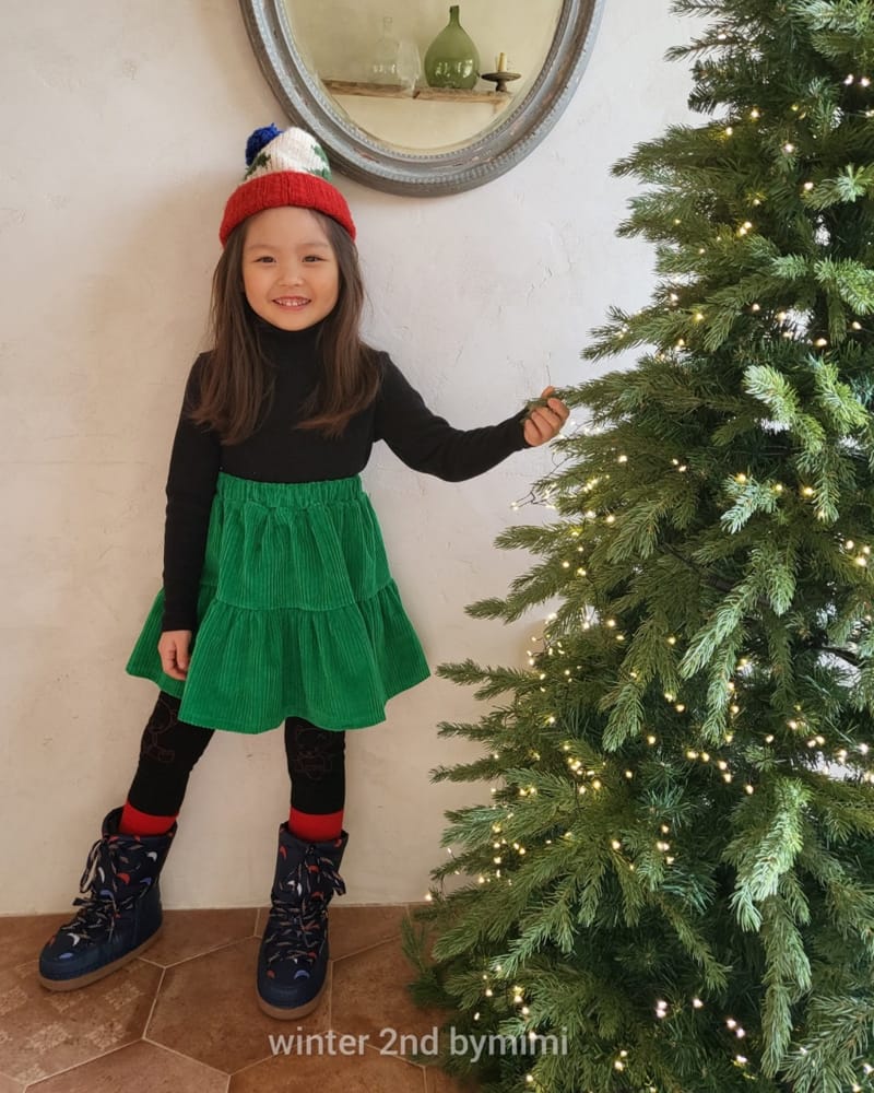 BYMIMI - Korean Children Fashion - #Kfashion4kids - Tutu Half Turtleneck Tee - 10
