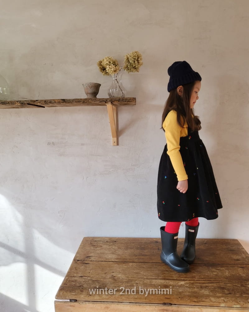 BYMIMI - Korean Children Fashion - #Kfashion4kids - Tutu Half Turtleneck Tee - 2