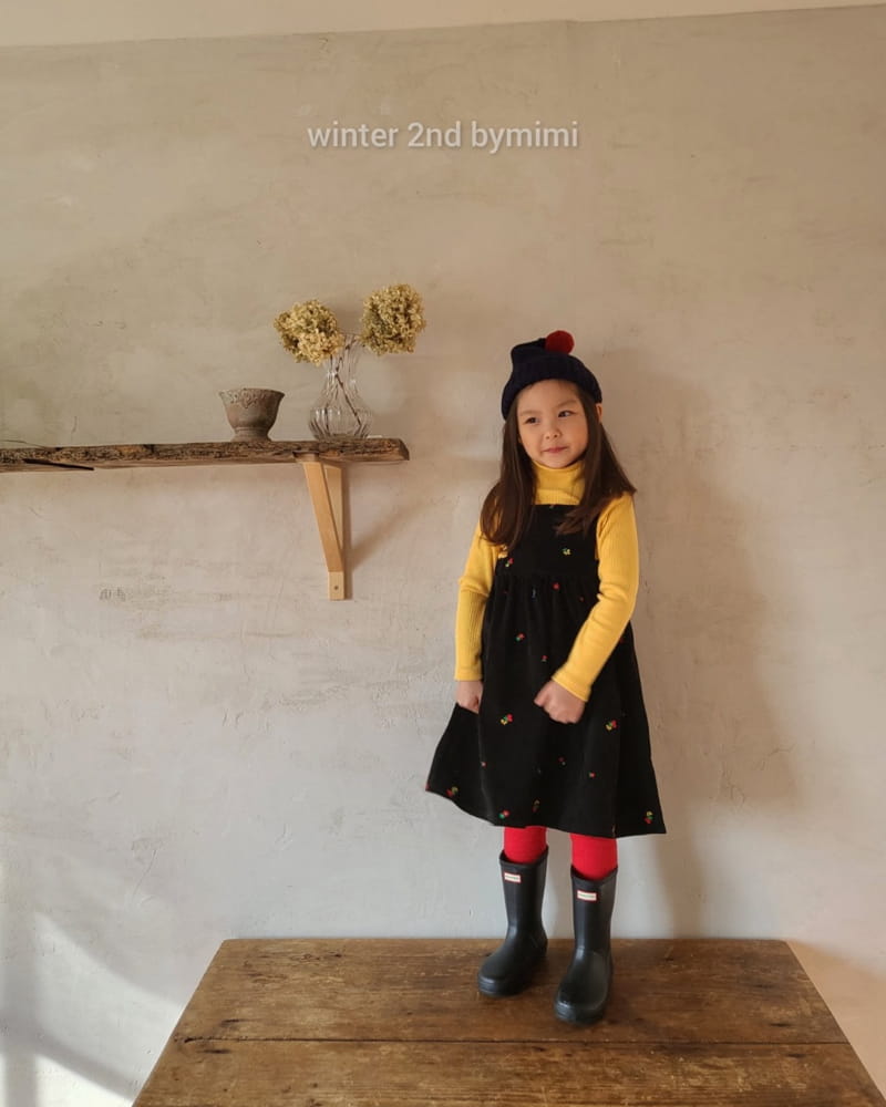 BYMIMI - Korean Children Fashion - #Kfashion4kids - Tutu Half Turtleneck Tee - 4