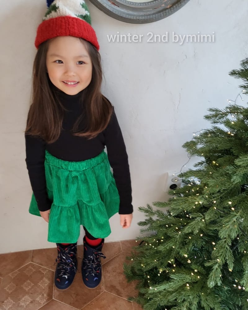 BYMIMI - Korean Children Fashion - #Kfashion4kids - Tutu Half Turtleneck Tee - 8