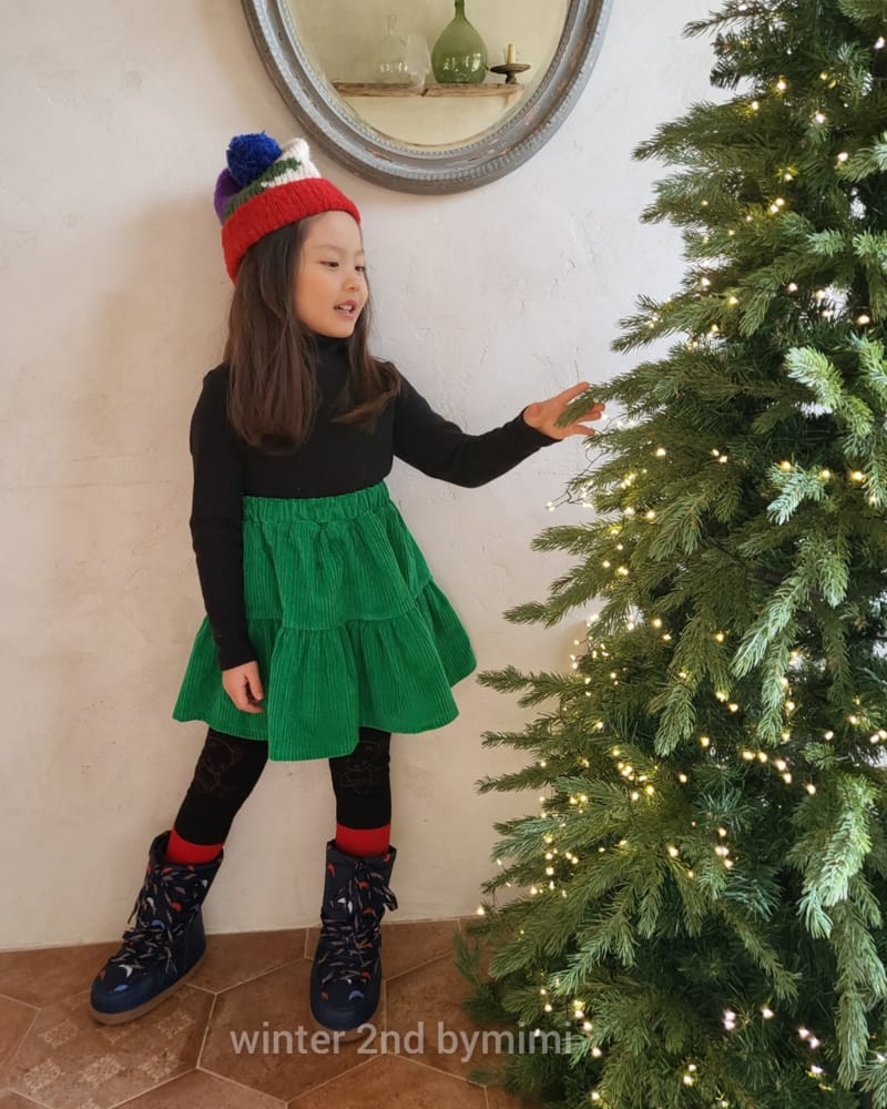 BYMIMI - Korean Children Fashion - #Kfashion4kids - Tutu Half Turtleneck Tee - 9