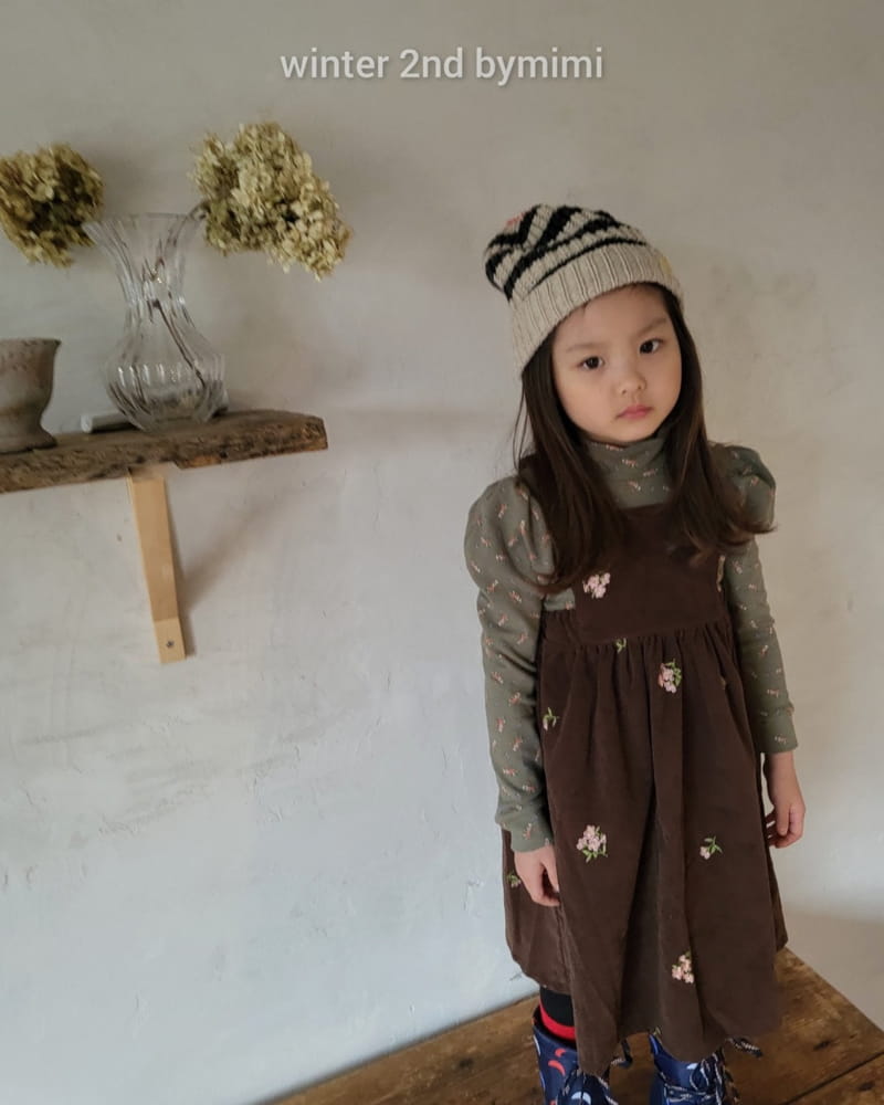 BYMIMI - Korean Children Fashion - #Kfashion4kids - String Embroidery One-piece - 11