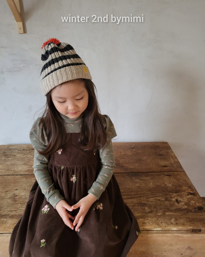 BYMIMI - Korean Children Fashion - #Kfashion4kids - String Embroidery One-piece - 6