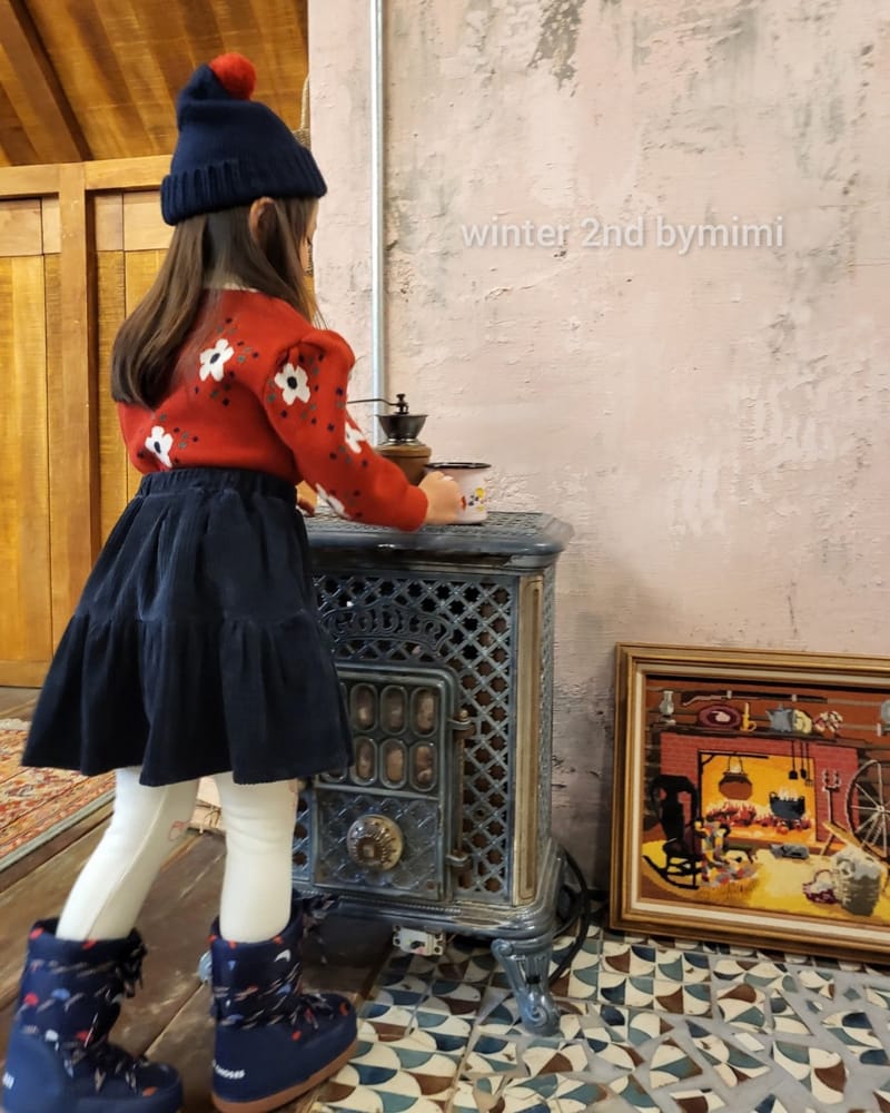 BYMIMI - Korean Children Fashion - #Kfashion4kids - Berry Berry Knit - 2