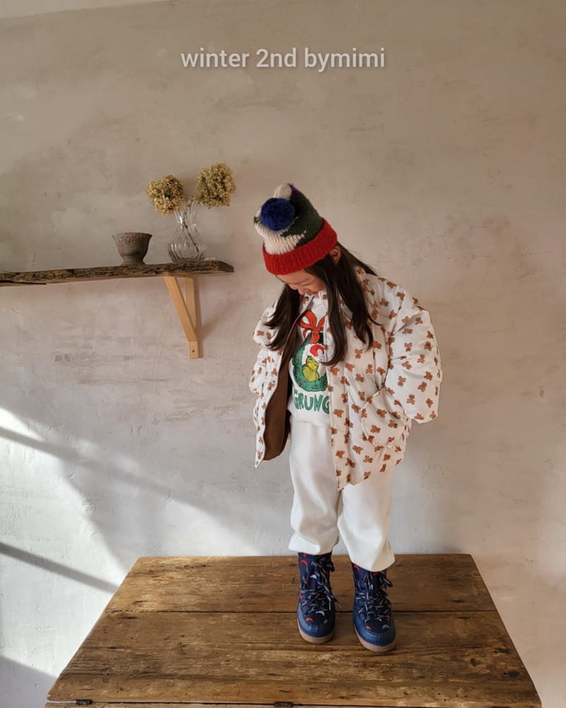 BYMIMI - Korean Children Fashion - #Kfashion4kids - Bear Bear Padding Jumper - 10