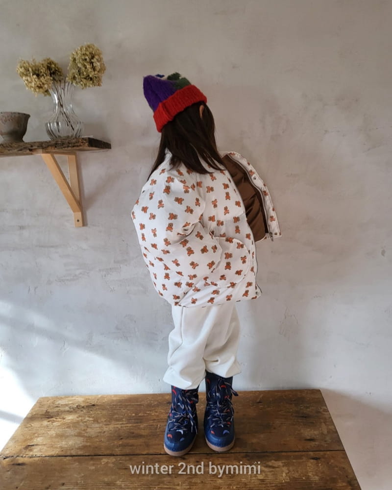 BYMIMI - Korean Children Fashion - #Kfashion4kids - Bear Bear Padding Jumper - 2