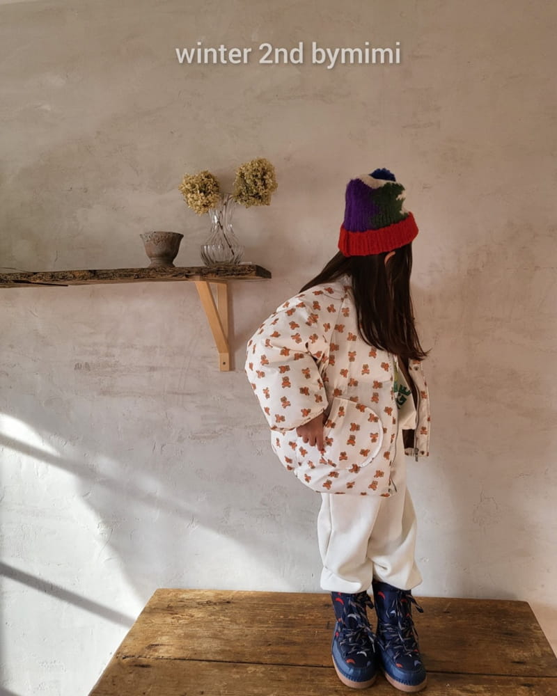 BYMIMI - Korean Children Fashion - #Kfashion4kids - Bear Bear Padding Jumper - 8
