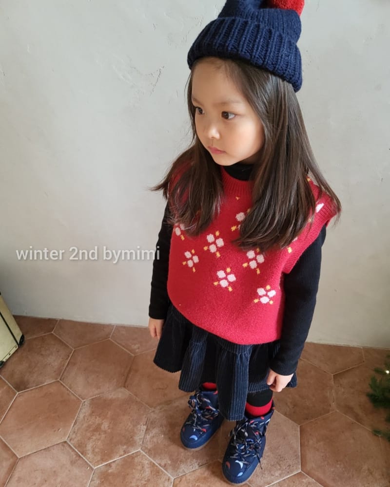 BYMIMI - Korean Children Fashion - #Kfashion4kids - Song Song Vest Knit
