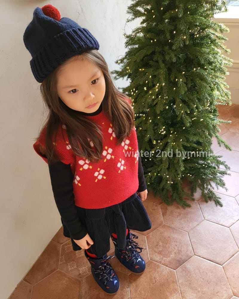 BYMIMI - Korean Children Fashion - #Kfashion4kids - Song Song Vest Knit - 2