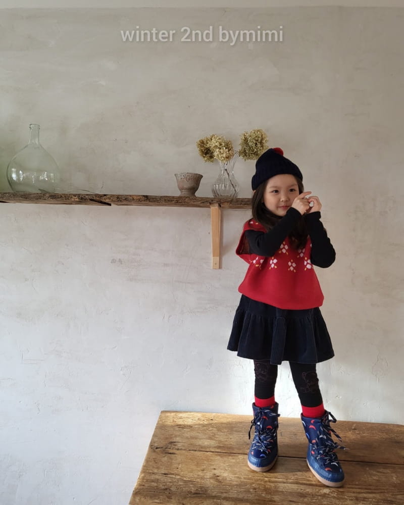 BYMIMI - Korean Children Fashion - #Kfashion4kids - Song Song Vest Knit - 4