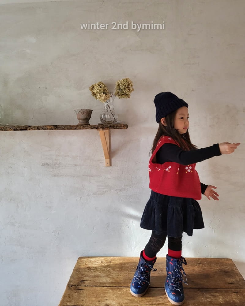 BYMIMI - Korean Children Fashion - #Kfashion4kids - Song Song Vest Knit - 6
